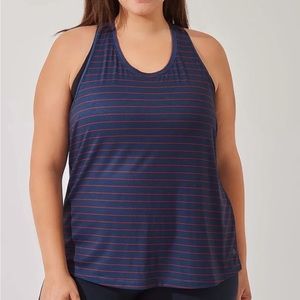 MPG Bounce tank in ‘teal stripe’ *BNWT*